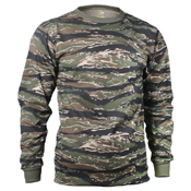 Ultra Force Mens Long Sleeve Camo T-Shirt