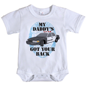 Infant My Daddys Got Your Back One Piece