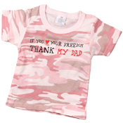 Infant Thank My Dad T-Shirt