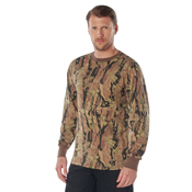 Ultra Force Mens Long Sleeve Camo T-Shirt