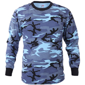 Ultra Force Mens Long Sleeve Camo T-Shirt