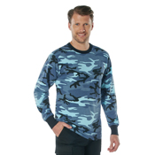 Ultra Force Mens Long Sleeve Camo T-Shirt