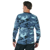 Ultra Force Mens Long Sleeve Camo T-Shirt