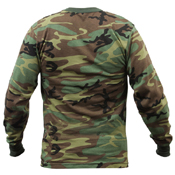 Ultra Force Mens Long Sleeve Camo T-Shirt