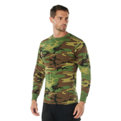 Ultra Force Mens Long Sleeve Camo T-Shirt