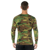 Ultra Force Mens Long Sleeve Camo T-Shirt