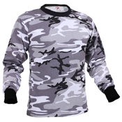Ultra Force Mens Long Sleeve Camo T-Shirt