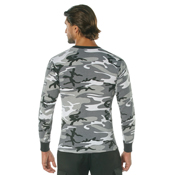 Ultra Force Mens Long Sleeve Camo T-Shirt