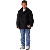 Kids U.S. Navy Type Wool Peacoat