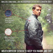 Classic Quilted MA-1 Aviation Jacket