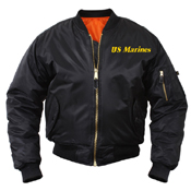 Mens Marine Emblem MA-1 Flight Jacket
