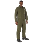 Men's Air Force Style 2 Way Front Zip Flightsuit