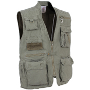 Mens Deluxe Safari Outback Vest