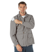Mens Convertible Safari Jacket
