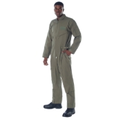 Men's Air Force Style 2 Way Front Zip Flightsuit