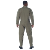 Men's Air Force Style 2 Way Front Zip Flightsuit
