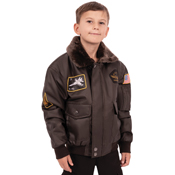 Ultra Force Kids Wwii Aviator Flight Jacket