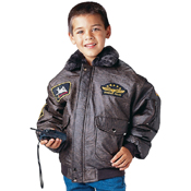 Ultra Force Kids Wwii Aviator Flight Jacket