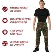 Ultra Force Mens Camo BDU Pant