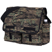 Vintage Unwashed Canvas Messenger Bag