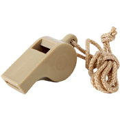 Ultra Force Gi Type Police Desert Tan Whistle