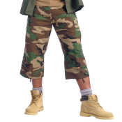 Ultra Force Men's 6-Pocket BDU Capri Pants