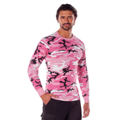 Ultra Force Mens Long Sleeve Camo T-Shirt