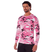 Ultra Force Mens Long Sleeve Camo T-Shirt