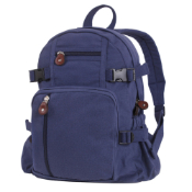 Vintage 24L Canvas Compact Backpack