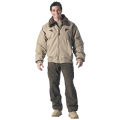 Ultra Force Vintage Cotton Khaki B-15a Bomber Jacket