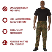 Ultra Force Digital Camo Tactical BDU Uniform Pant