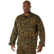 Ultra Force Digital Camo BDU Shirt