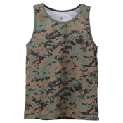 Camo Tank Top - Mens