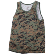 Camo Tank Top - Mens