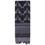 Tactical Desert Keffiyeh Scarf  Crossed Rifles