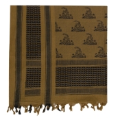 Gadsden Snake Shemagh Tactical Desert Scarf