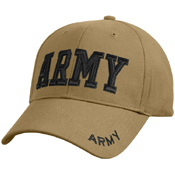 Ultra Force Deluxe Army Embroidered Low Profile Insignia Cap