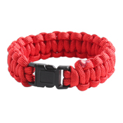 Solid Color Paracord Survival Bracelet