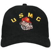 U.S.M.C. Bulldog Supreme Low Profile Insignia Cap