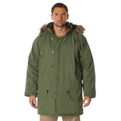 Ultra Force Olive Drab Vintage N-3b Parka