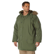 Ultra Force Olive Drab Vintage N-3b Parka