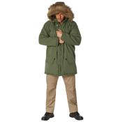 Ultra Force Olive Drab Vintage N-3b Parka