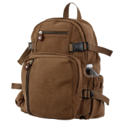 Vintage 24L Canvas Compact Backpack