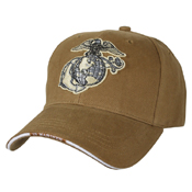 Deluxe Globe & Anchor Low Profile Cap