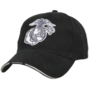 Deluxe Globe & Anchor Low Profile Cap
