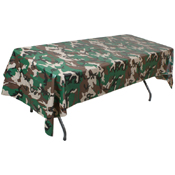 Woodland Camo Table Cloth