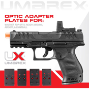 Umarex Optic Adapter Plates for Walther PDP
