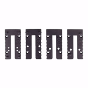 MOS 3 Optic Adapter Plates For Glock Type Aiguns