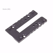 MOS 3 Optic Adapter Plates For Glock Type Aiguns