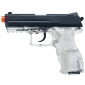 Heckler And Koch Clear P30 Spring W Metal Slide Airsoft Gun